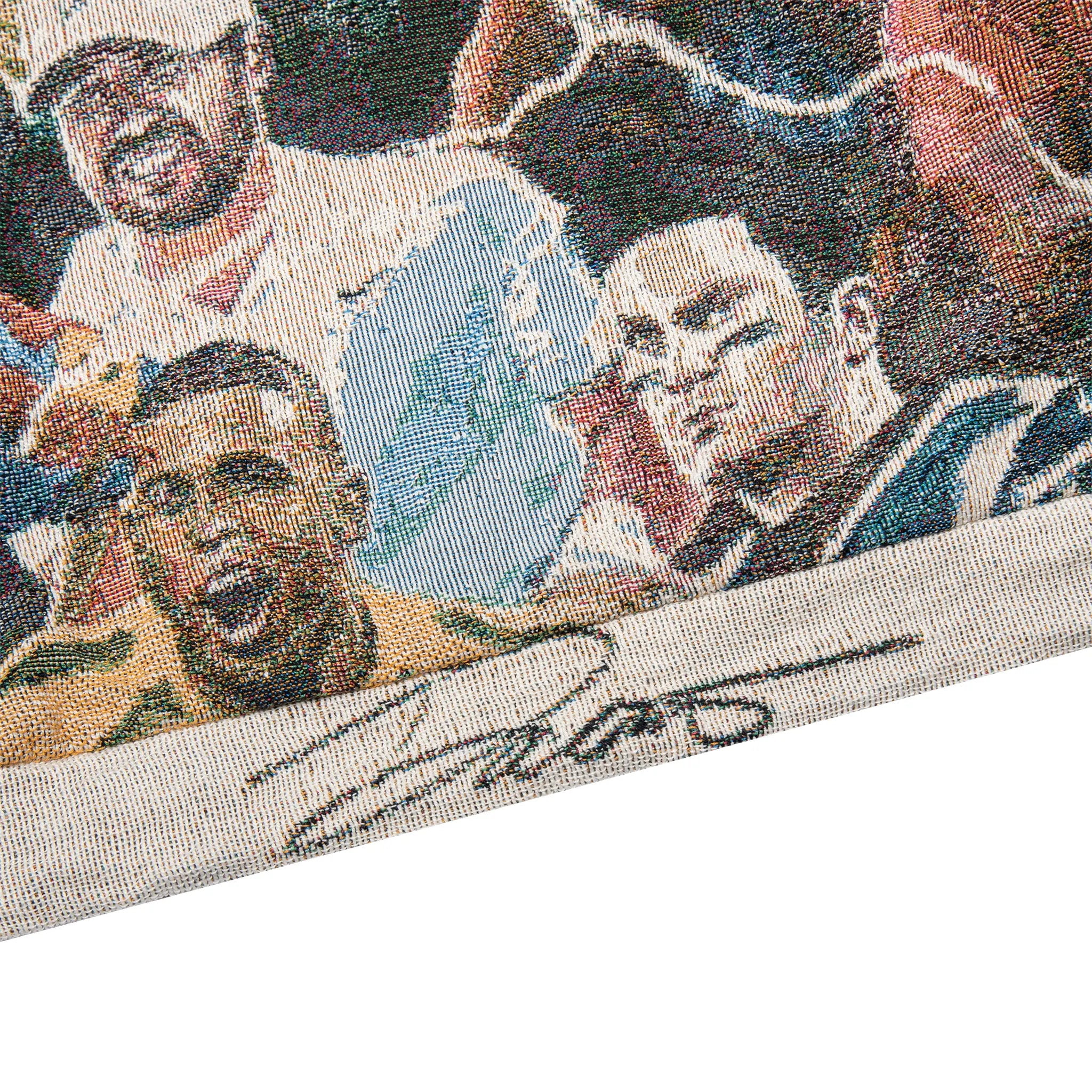 Detailed Back View of Dedictd G.O.A.T Tapestry Hoodie